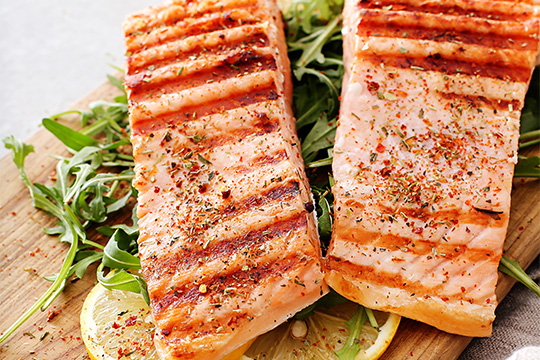 Lemon Garlic Salmon